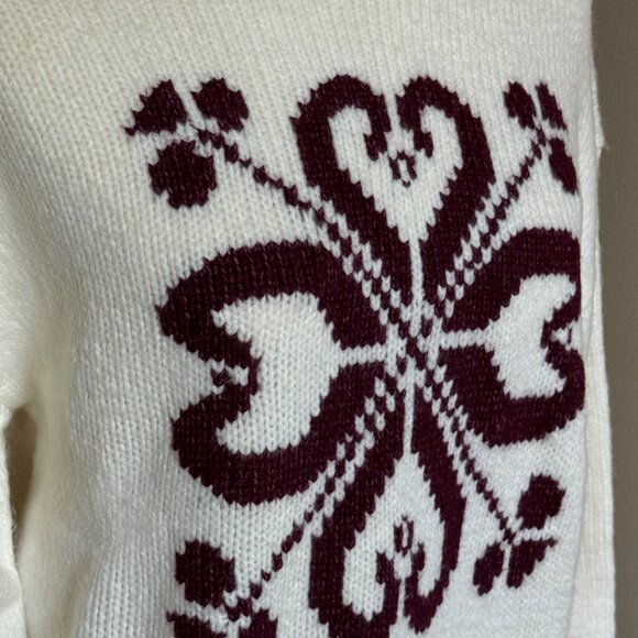 Sundance Catalog nordic snowflake sweater - Picture 4 of 10